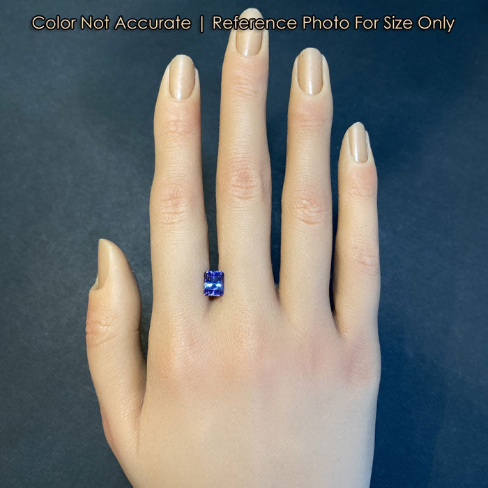 brilliant tanzanite gemstone