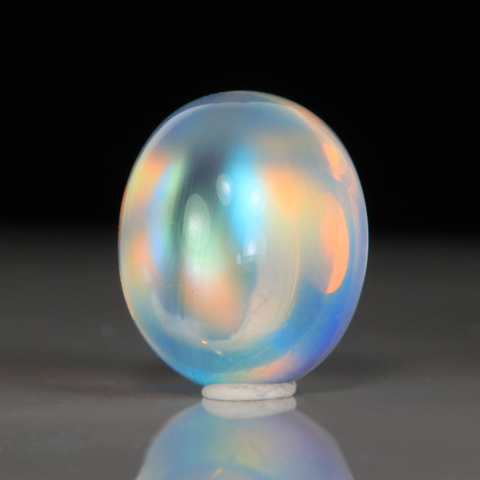 rainbow color gemstone moonstone