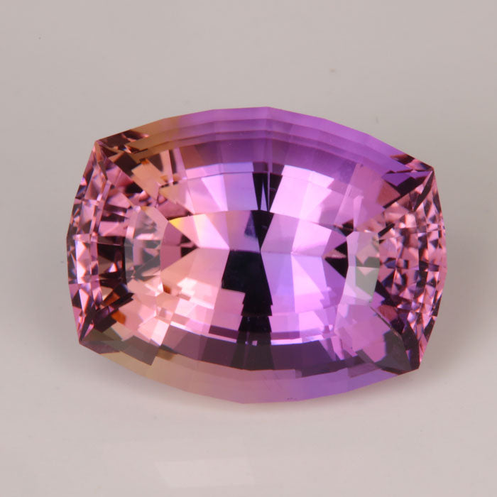 ametrine gemstone amethyst citrine purple yellow