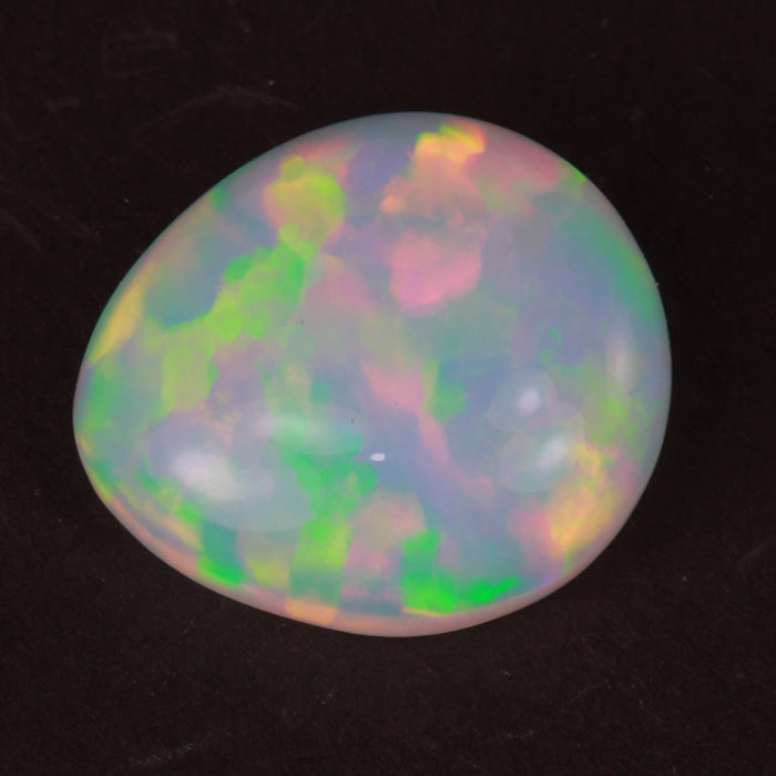 pear cabochon opal gem from ethiopia