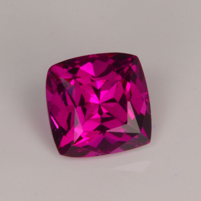 cushion cut grape garnet gem pink purple