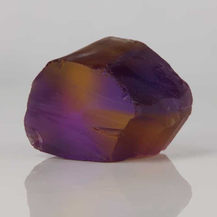 rough ametrine crystal