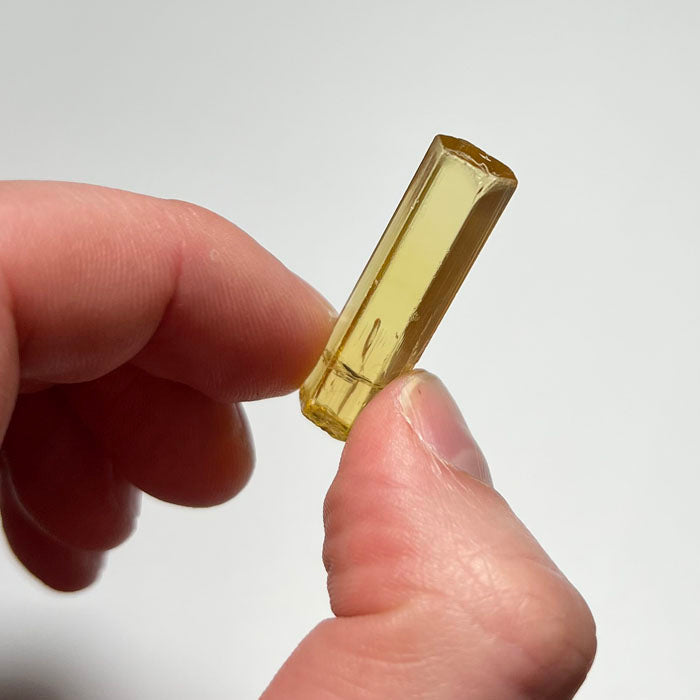 25.81ct Gemmy Yellow Heliodor Crystal From Pakistan