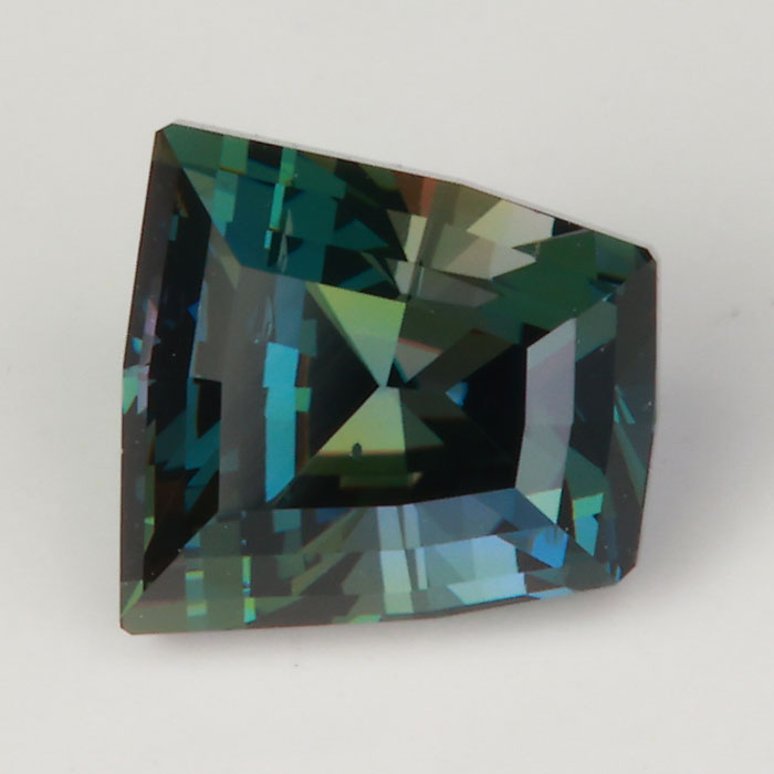 green blue fancy tanzanite gemstone natural color