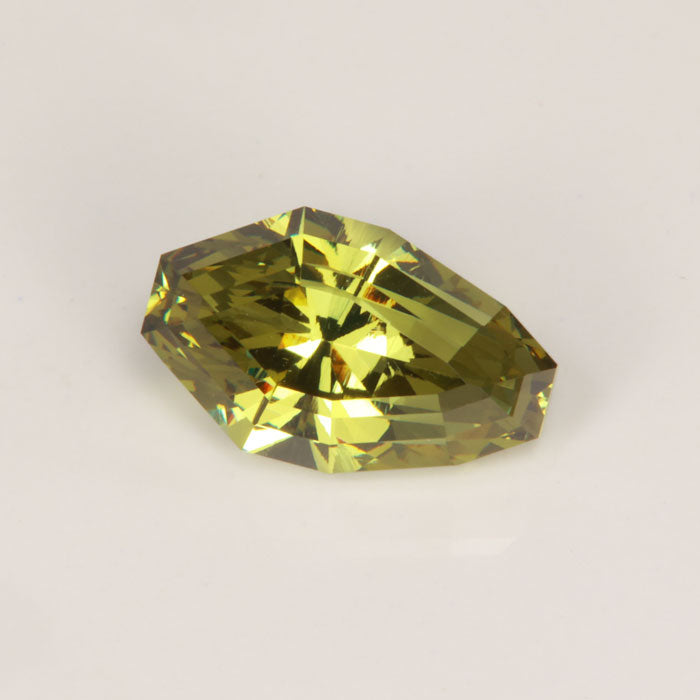 Mali Garnet gemstone coffin cut
