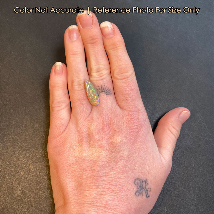 opal gemstone freeform cut size