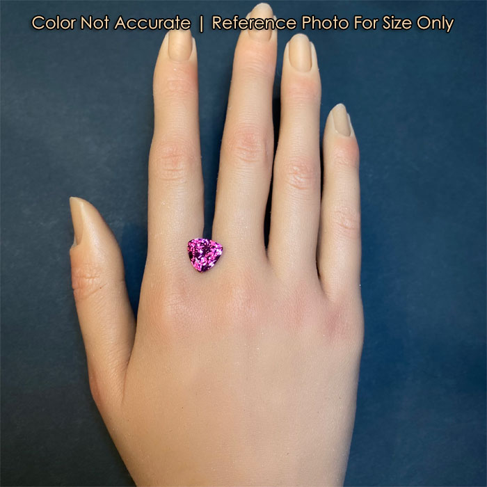 Trilliant Cut Mahenge Garnet 5.94 Carats