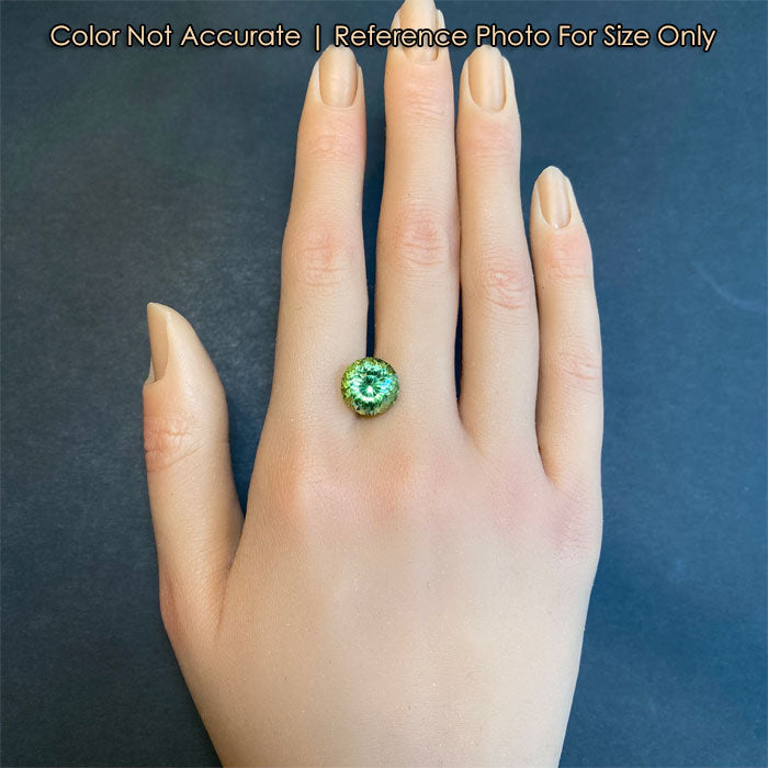 natural peridot gemstone size