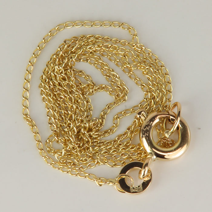 yellow gold 8k estate chain