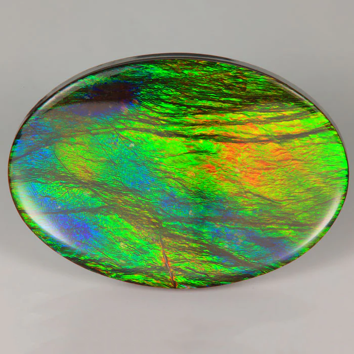 Oval Cabochon Ammolite 50.85 Carats