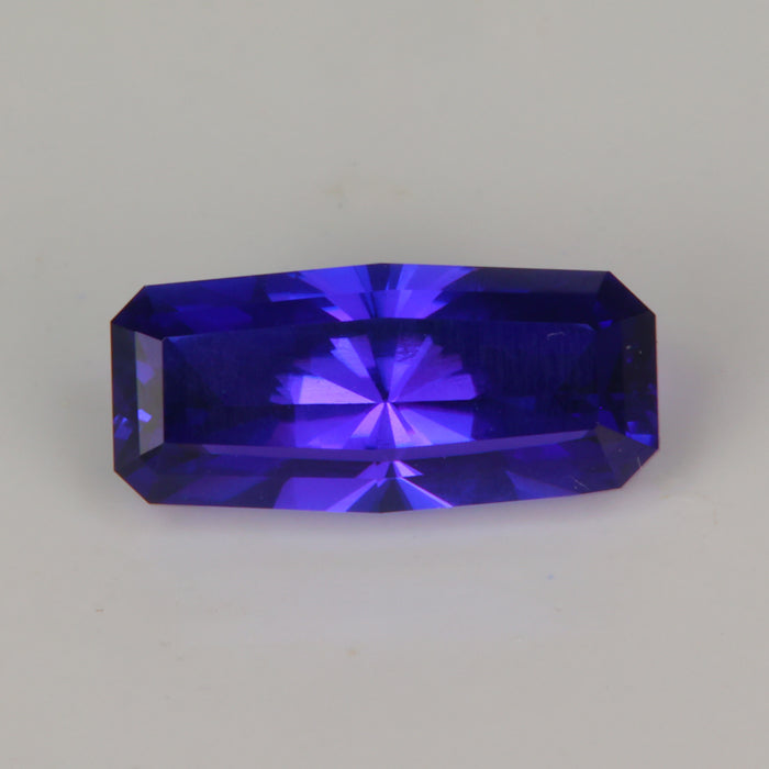 natural violet tanzanite gemstone