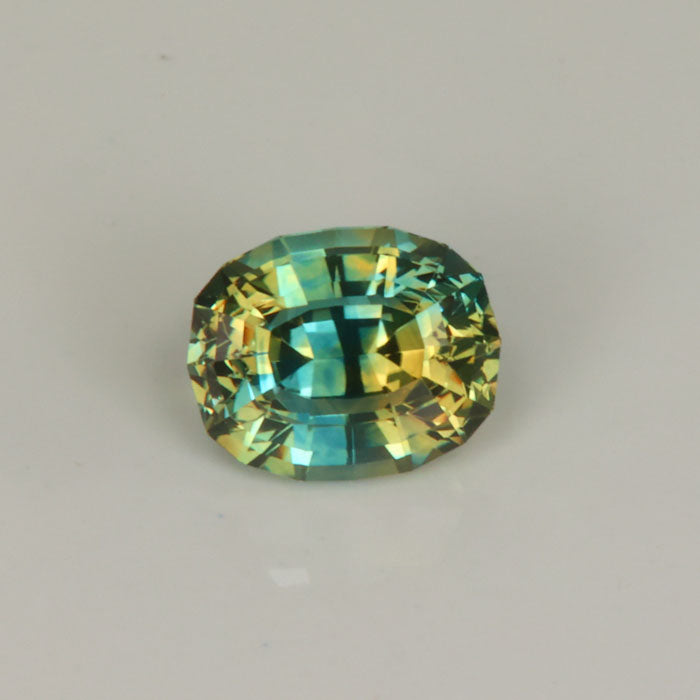 bi color sapphire montana yellow blue