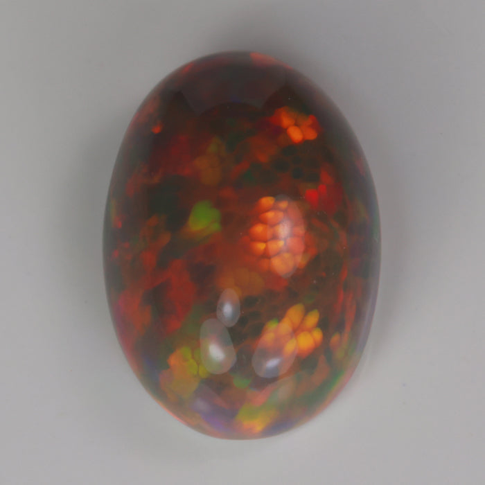 opal gemstone from ethiopia black color
