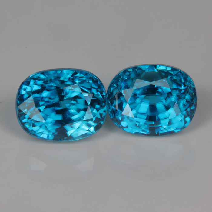 Blue Zircon Natural from Cambodia
