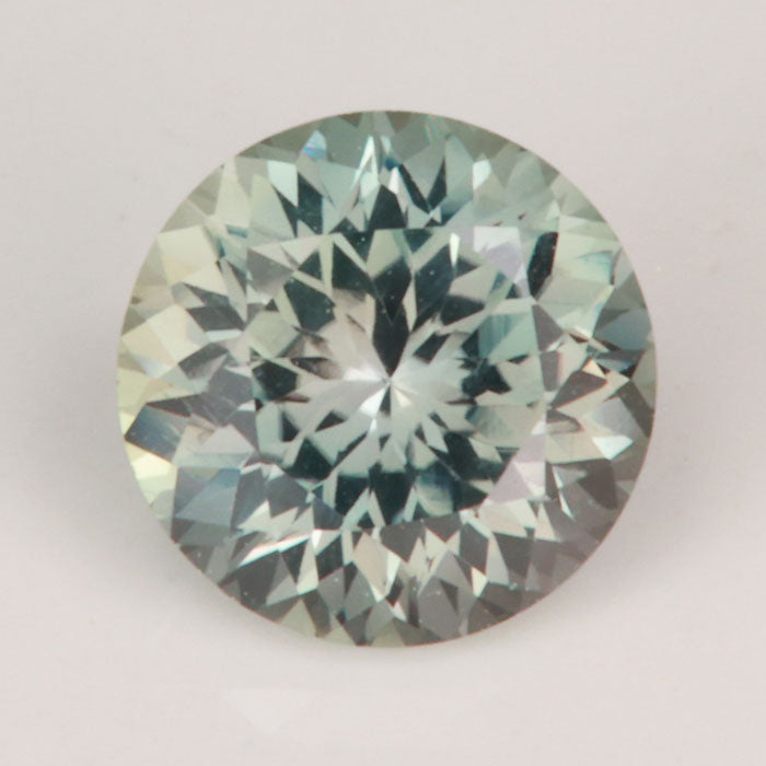 round brilliant sapphire color shifting