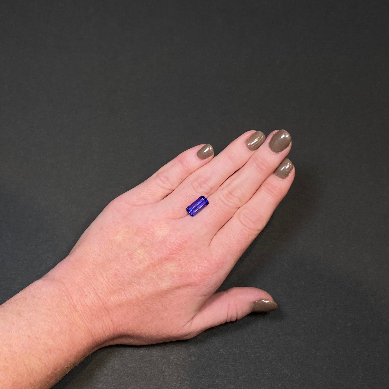 Emerald Cut Tanzanite