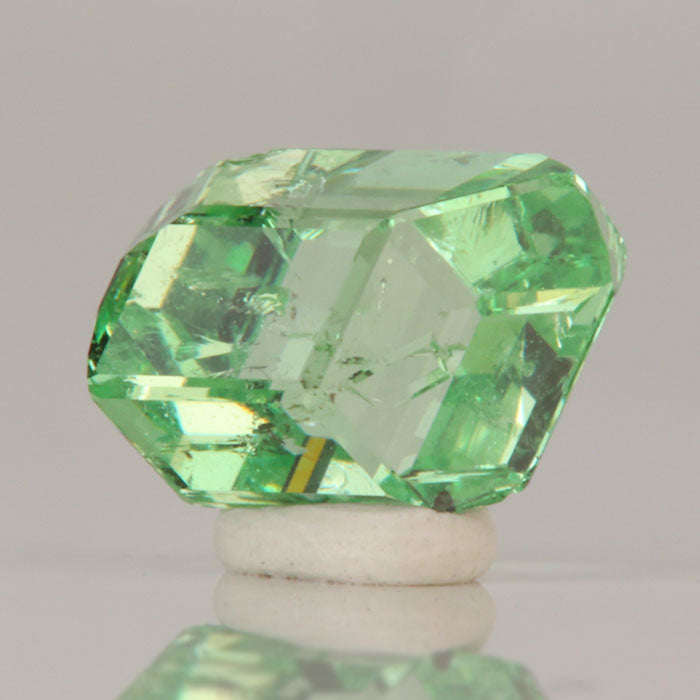 gemmy mint green garnet crystal