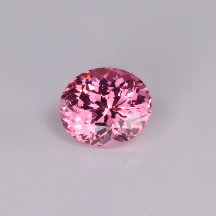 pink oval mehenge garnet gem