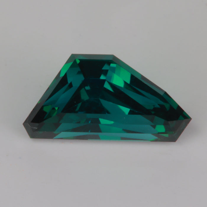 freeform cut tanzanite gemstone natural green blue color