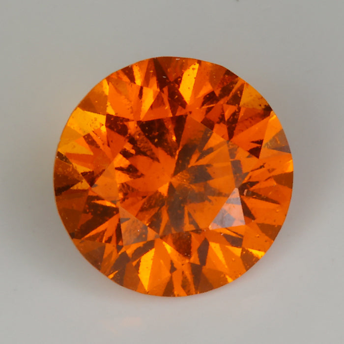 garnet gemstone orange color hessonite