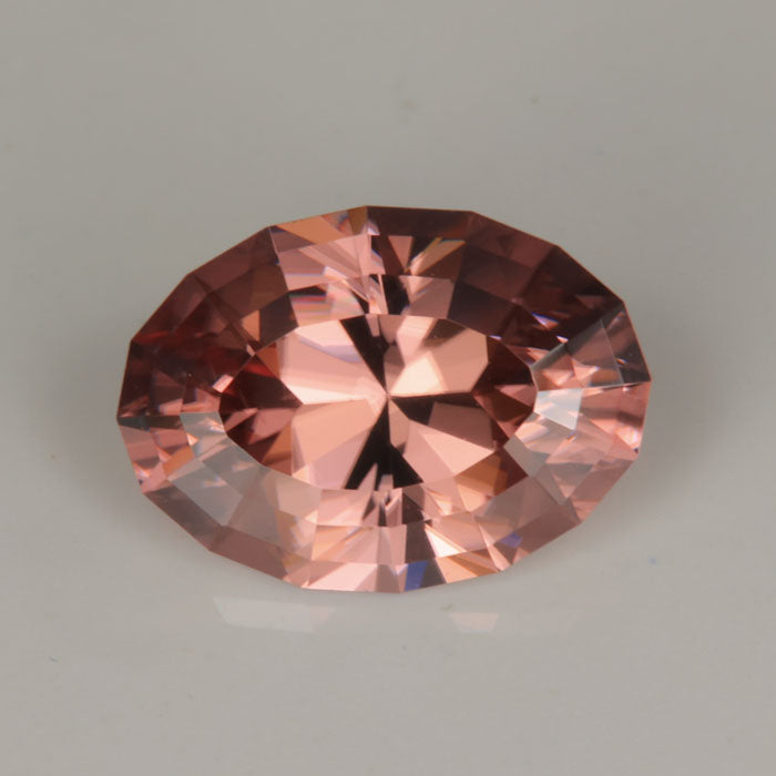 Oval Imperial Zircon Gemstone 3.46 Carats