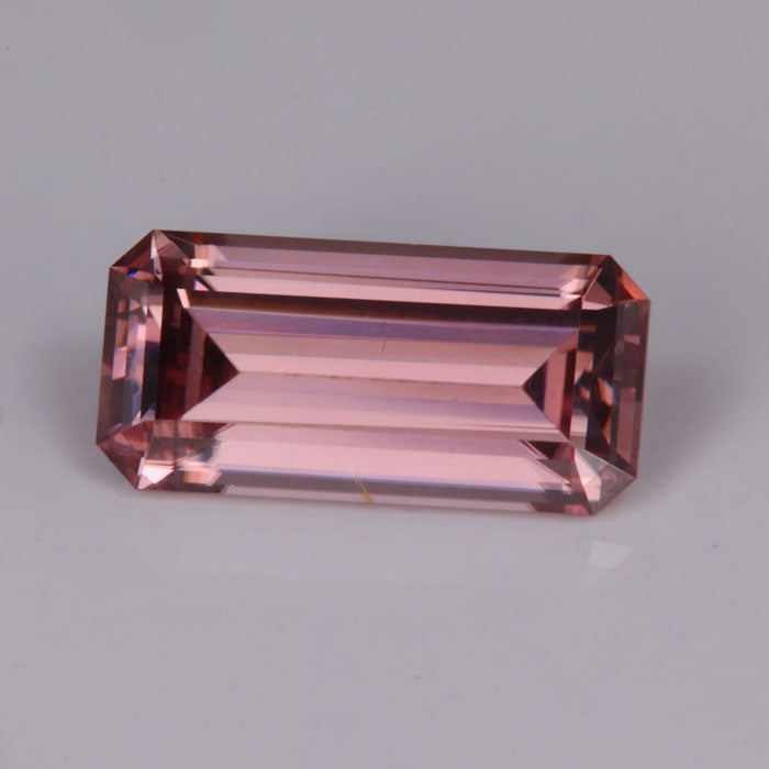 brownish pink imperial zircon gemstone
