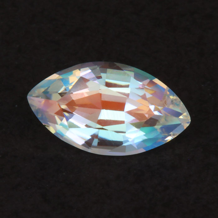 rainbow color marquise cut moonstone gemstone