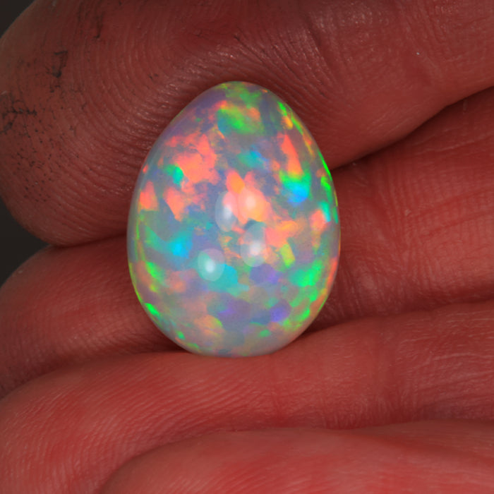 opal pear shape cabochon