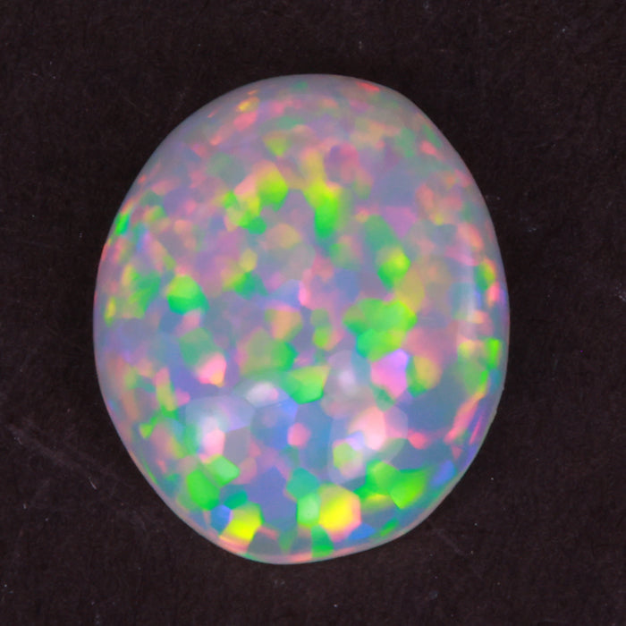 oval opal gemstone from ethiopia