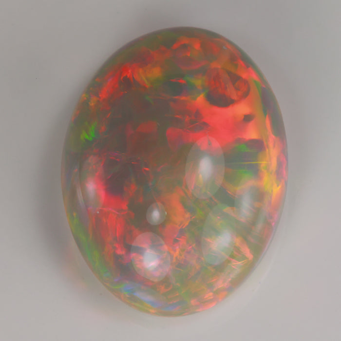 oval cabochon opal gemstone