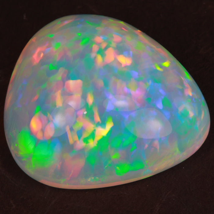 opal gemstone pear cabochon cut