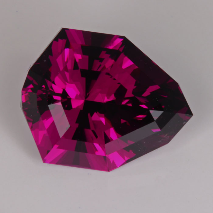 purple red garnet