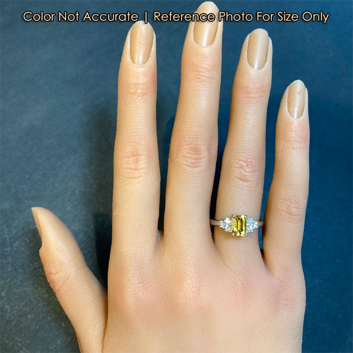 heliodor ring on hand