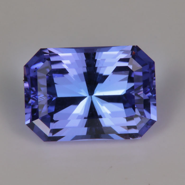 blue violet barion style tanzanite rare gemstone