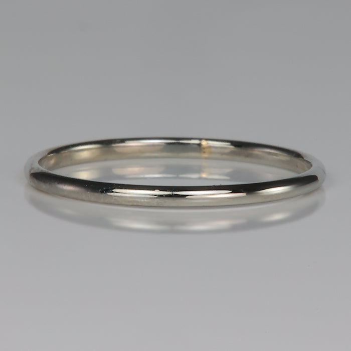 white gold estate band