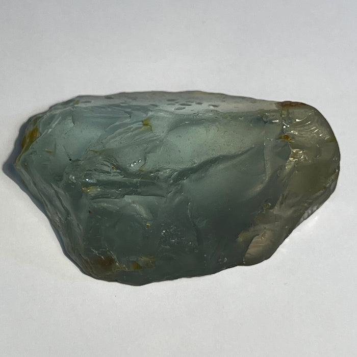 blue green topaz rough