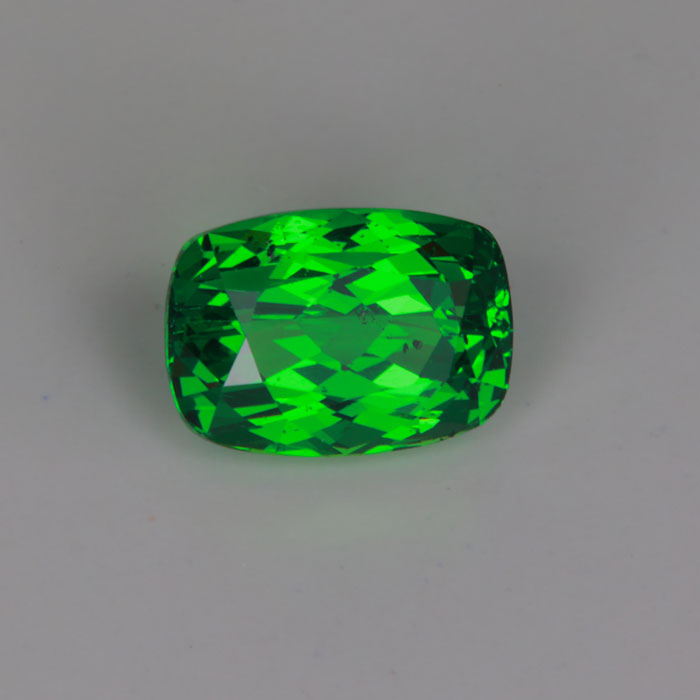 Antique Cushion Cut Tsavorite Garnet 2.34 Carats