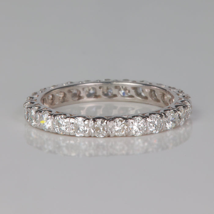 white gold diamond ring