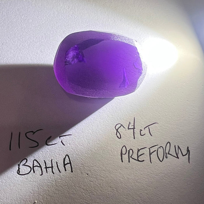 preform purple color amethyst