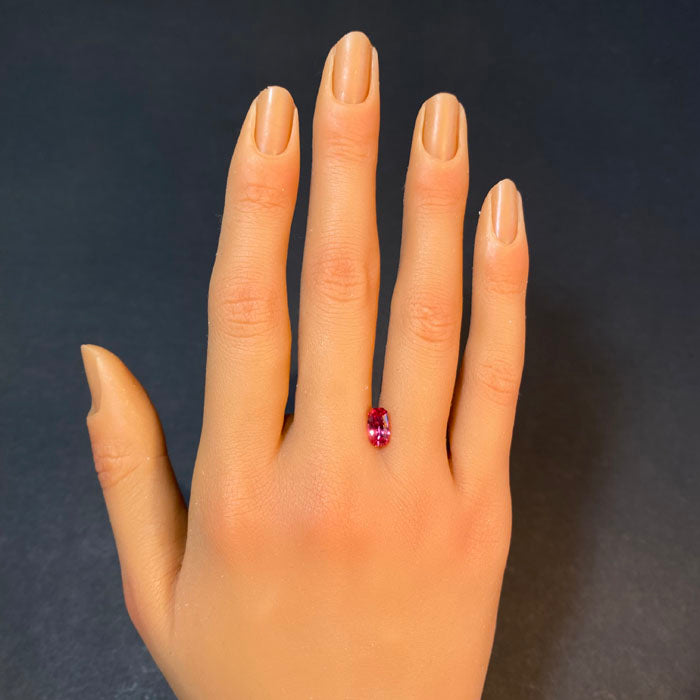 spinel antique cushion cut