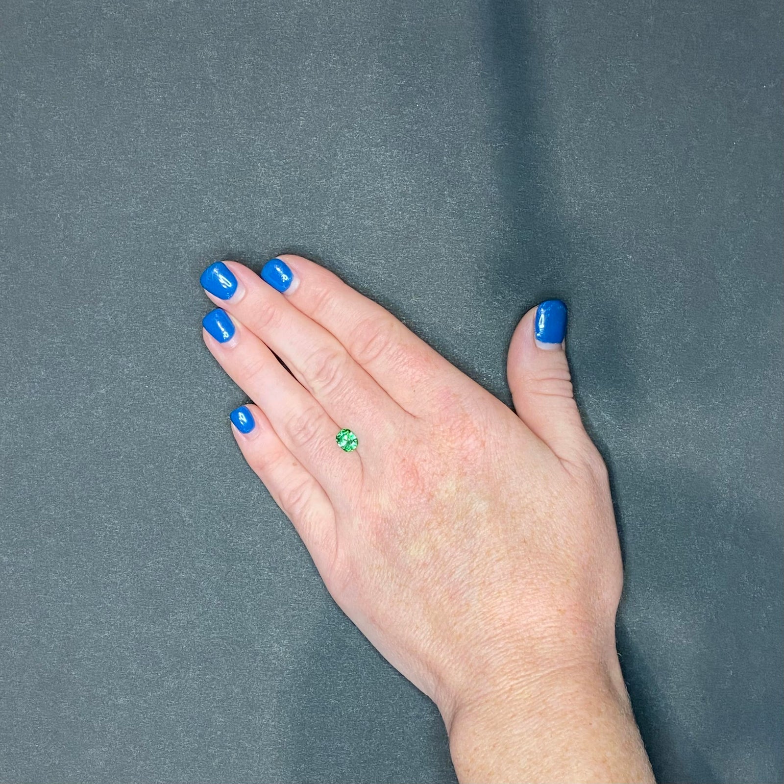 Antique Cushion Cut Tsavorite Garnet