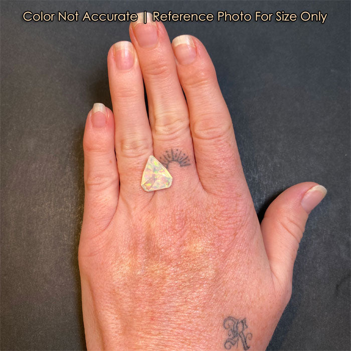 rainbow color opal gemstone