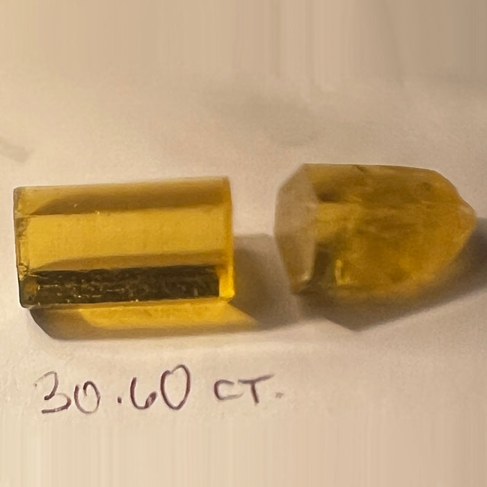 heliodor preform and rough