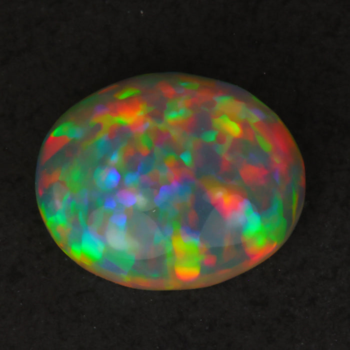 rainbow color natural opal