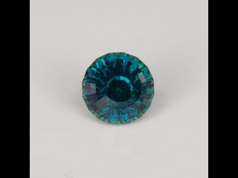 Round Step Cut Montana Sapphire 2.00 Carats
