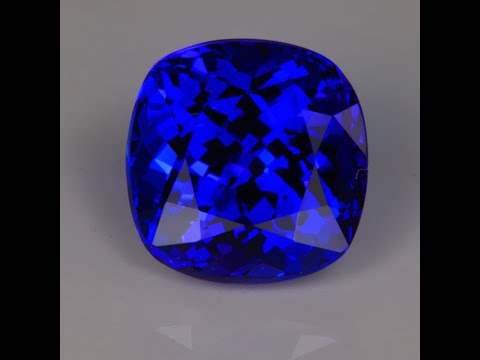 Tanzanite Square Cushion 9.30 Carats
