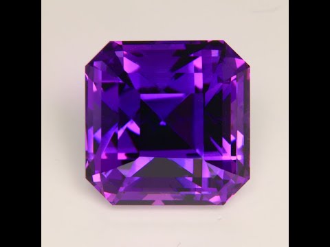 Square Step Cut Amethyst 23.83 Carats