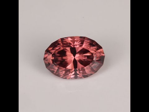 Oval Cut Imperial Zircon 3.39 Carats