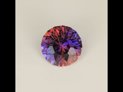 Round Brilliant Cut Fancy "Diesel" Tanzanite 5.36 Carats