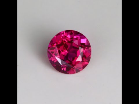 ON HOLD Round Brilliant Cut Ruby 1.03 Carats
